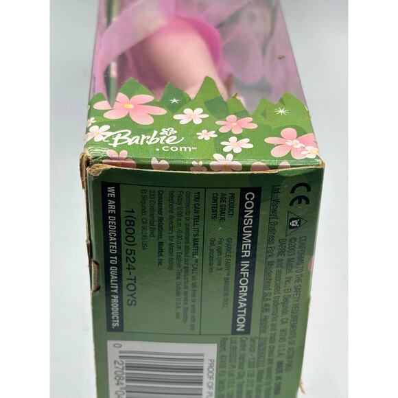 Barbie Fairytopia Sparkle Fairy Doll Pink 2003 Mattel #B5734; New in Box - Picture 10 of 11